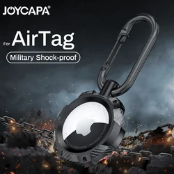 For Airtag Armor Case Protective Shockproof Rugged Skin Cover Air Tag Holder Airtags Accessories Anti-Lost Keychain Key Ring Bag