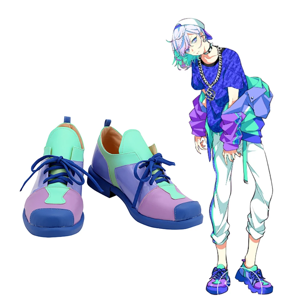 

Paradox Live cozmez Cosplay Shoes Leather Boots Custom Made Any Size