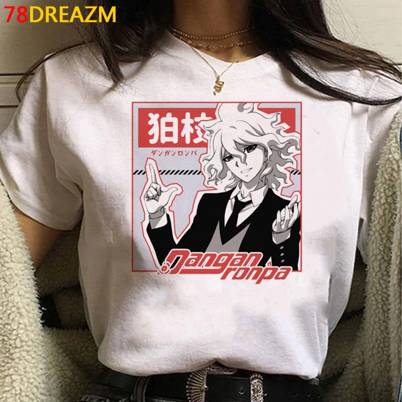 Ouma Kokichi Danganronpa V3 clothes t-shirt men casual aesthetic tumblr harajuku kawaii ulzzang t shirt summer top harajuku