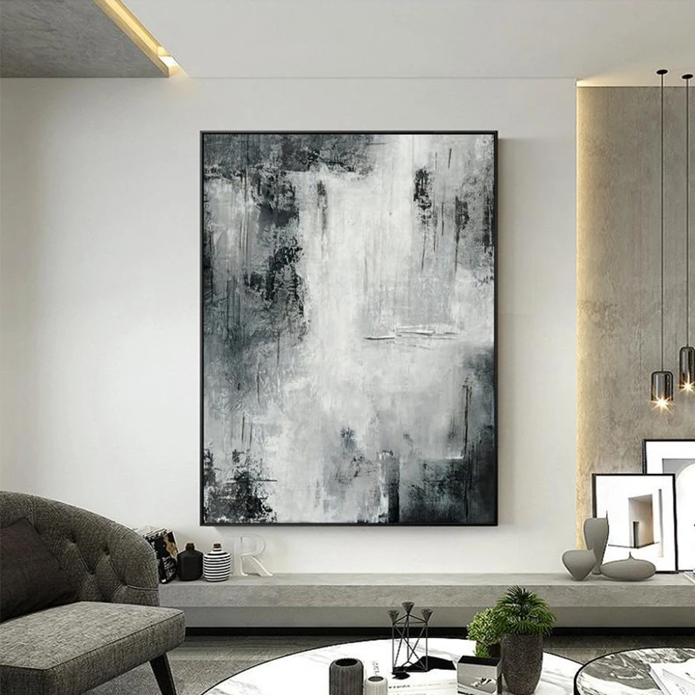 

Handmade Abstract Oil Painting On Canvas Wall Art Painting Large Pictures For Living Room Home Paintings Large Salon Decoration