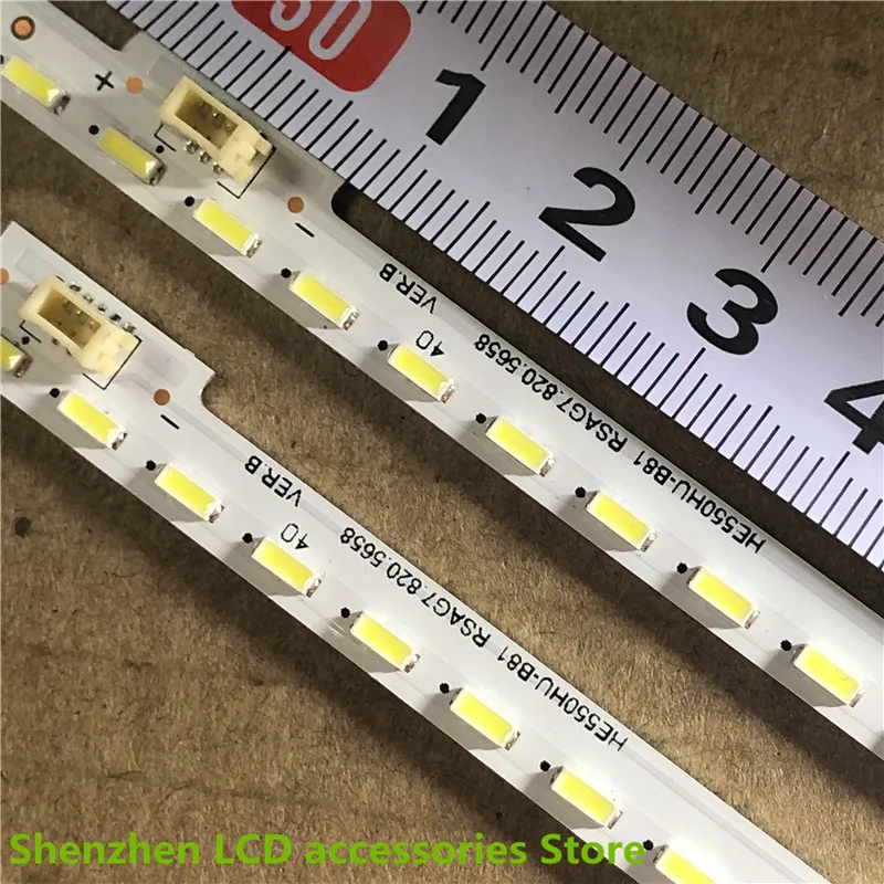 84LED 600MM LED strip for LC-55N7000U HE550HU-B81 RSAG7.820.5658 REV.B LT-1150150-A LT-1139663-A 100%new