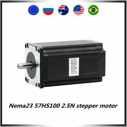 1 키트 57HS100-3004A8 Nema23 스테퍼 모터 2.5Nm 3A dc 모터 + 모터 드라이버, TB6600 / DM542 / DM556 cnc용