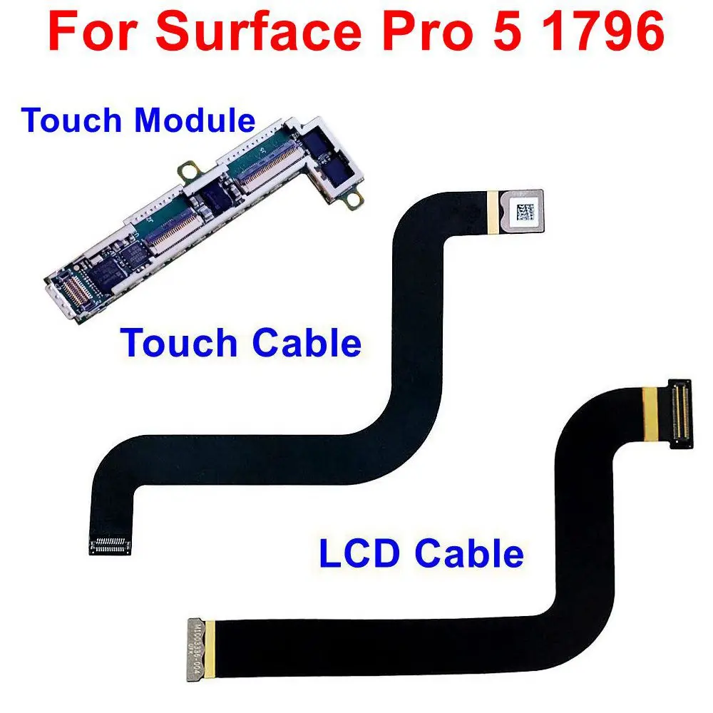 LCD Display Digitizer Touch Screen Flex Cable Board Module M1003333-005 M1003336-004 For Microsoft Surface Pro5 Pro 5 1796