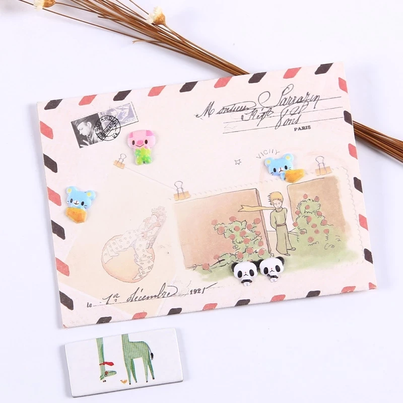 3D Kawaii Decorative Stationery Stickers Scrapbooking DIY Diary Album Stick Label Animal Foam Cat Panda Stickers For Kids