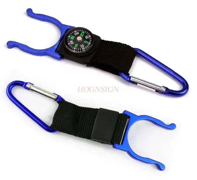 

Outdoor Water Bottle With D-shaped Buckle Mineral Water Bottle Buckle With Small