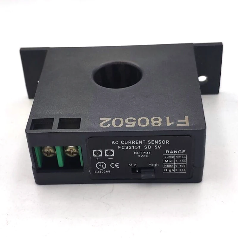 Transmisor de Corriente CA salida de señal analógica 0-5V 0-10V 4-20mA rango de entrada 10A-200A
