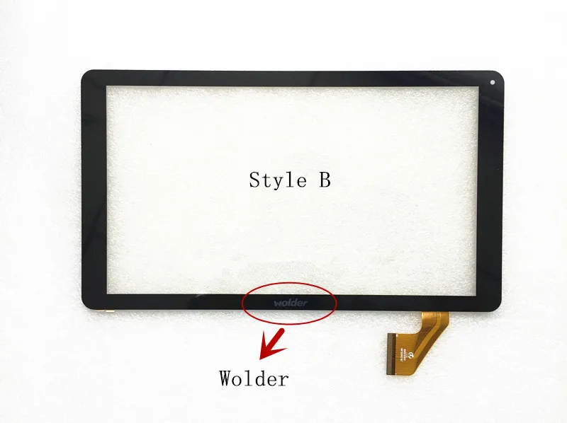 Adequado para o novo painel touch screen original hk10dr2767, tela externa com sensor digital manuscrito, polegadas