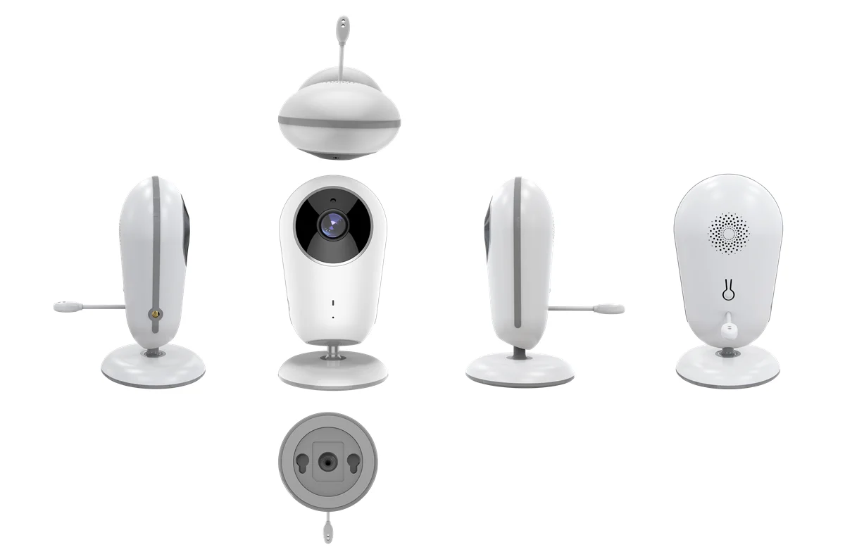 4.3inch 1080P Full HD Wireless Baby Monitor with IR Night Vision Tuya APP Intercom BabySitter Camera for Home Security