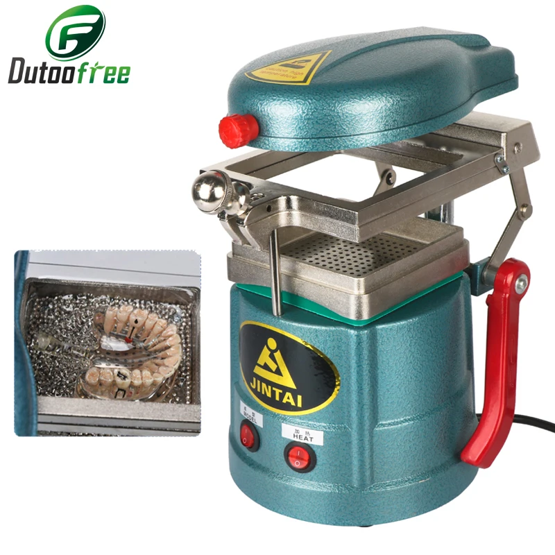 220V Dental Vacuum Forming Machine and Laminating Molding Machine Oral Material Making Tool 1000W Orthodontic Retainer