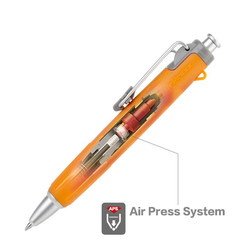 1pcs TOMBOW Air Pressure Ballpoint Pen BC-AP Shorthand Pen 0.7MM Black Core Student Oily Outdoor Engineering Ballpoint Pen