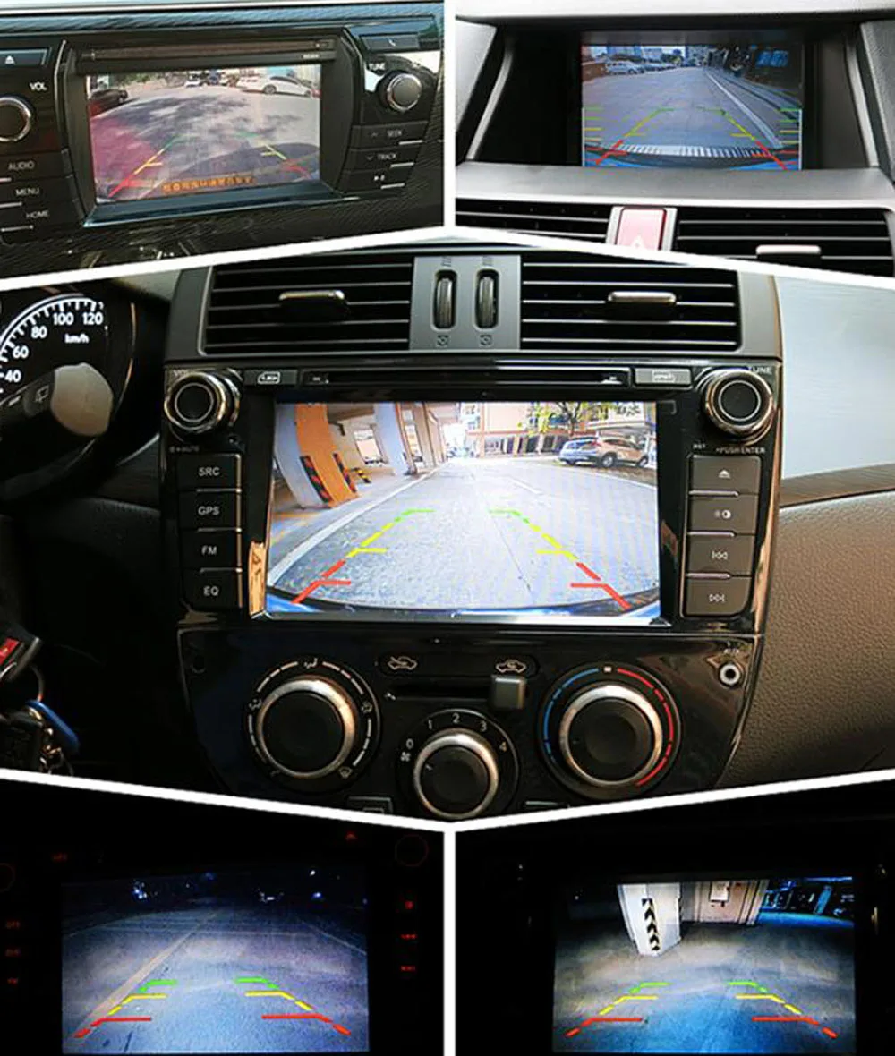 Car Visible Parking Sensor 8 Video System Blind Security Camera Safe Parktronic Car-Detector System Night Vision Car 2 Camera