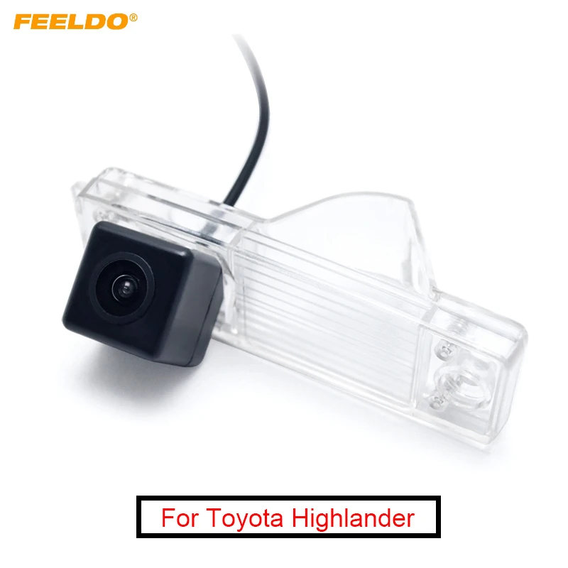 

FEELDO 1Set Special Car Backup Rear View Camera For Toyota Highlander HD Reverse Camera #AM4521