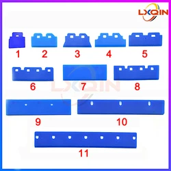 LXQIN 10pcs/lot printer wiper for Epson XP600 TX800 DX5 DX7 4720 head rubber wiper blade Roland Mutoh Mimaki cleaning wiper