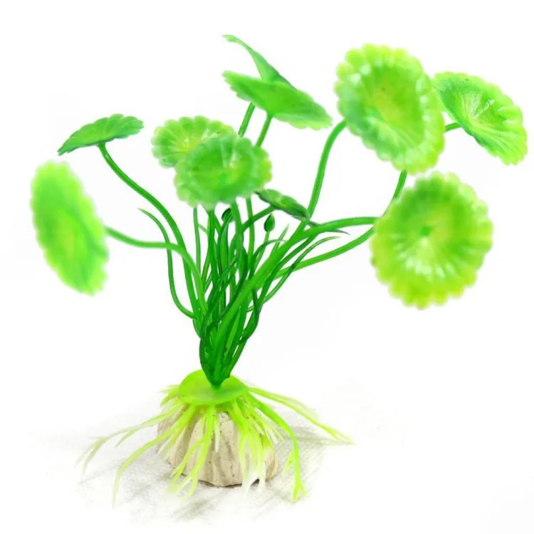 10pcs /lot Artificial Green Colorful Underwater Plant Fish Tank Aquarium Decoration Oranment Decorative Plant