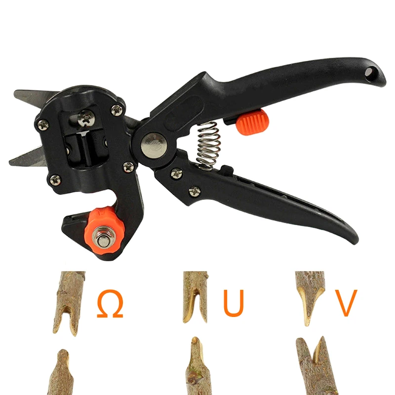 Fruit Tree Grafting Scissors Garden Professional Pruning Shears Branch Three Shape Grafter