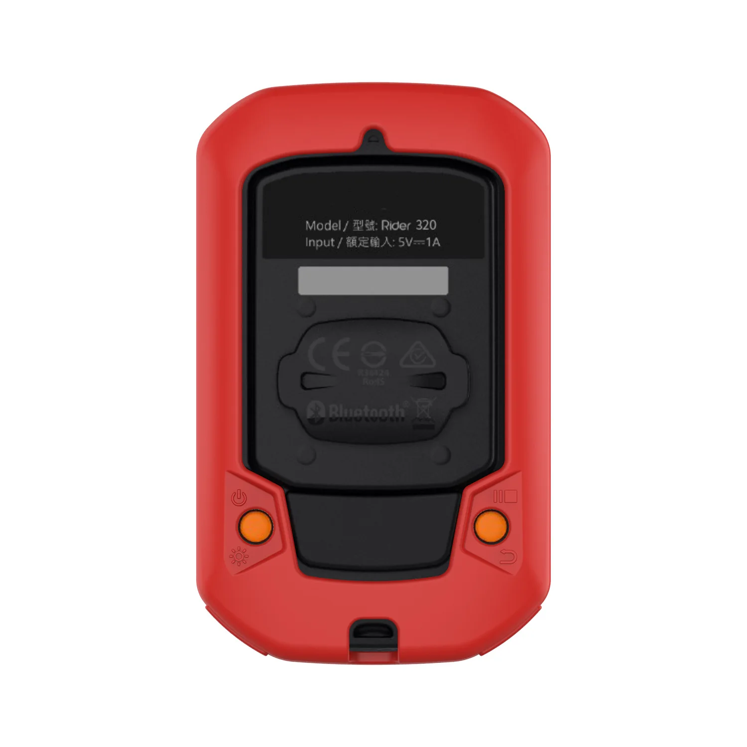 Funda protectora de silicona con borde suave, película protectora de pantalla para Bryton Rider 420/320 R420 R320 GPS, piel de ordenador para bicicleta