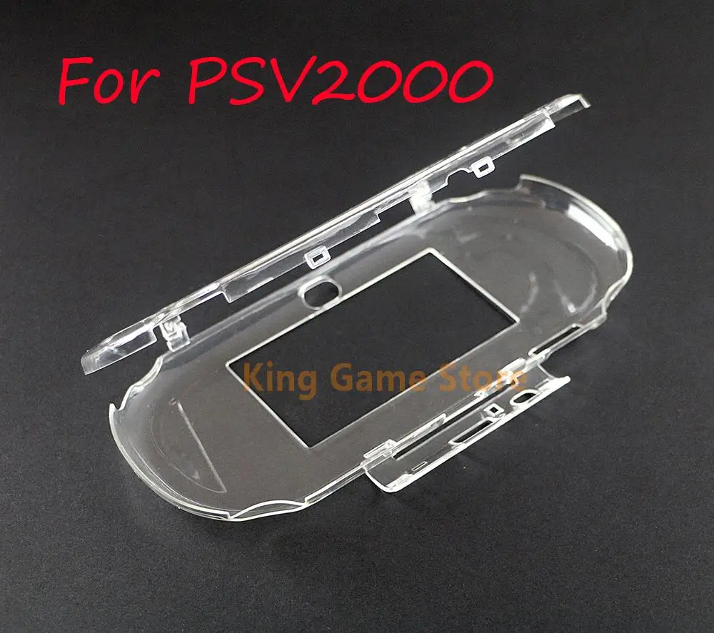 1pc/lot Crystal Case Cover Transparent Protective Cover Shell Skin for Sony psv2000 Psvita PS Vita PSV 2000 Console Hard Case