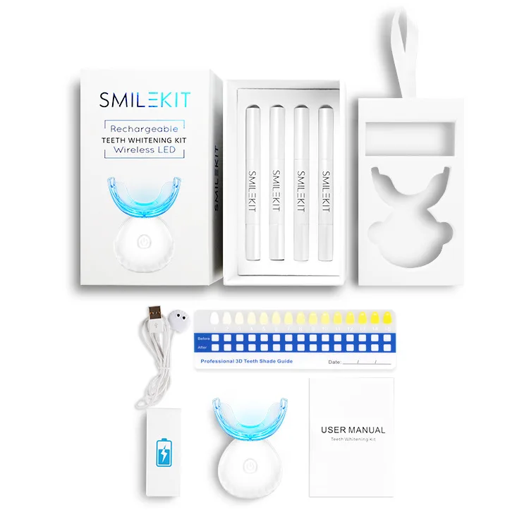 Kit de blanqueamiento Dental con luz Led, equipo de cuidado bucal, máquina de blanqueamiento Dental