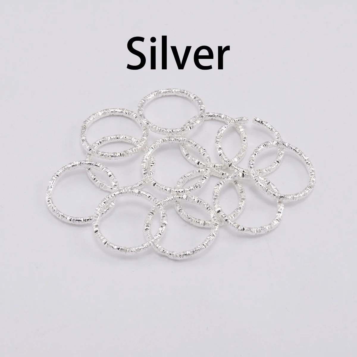 50-100 teile/los 8-20mm Runde Jump Ringe Verdreht Öffnen Split Ringe Jump Ringe Stecker Für DIY schmuck Zeug Ergebnisse Liefert – Detail 15