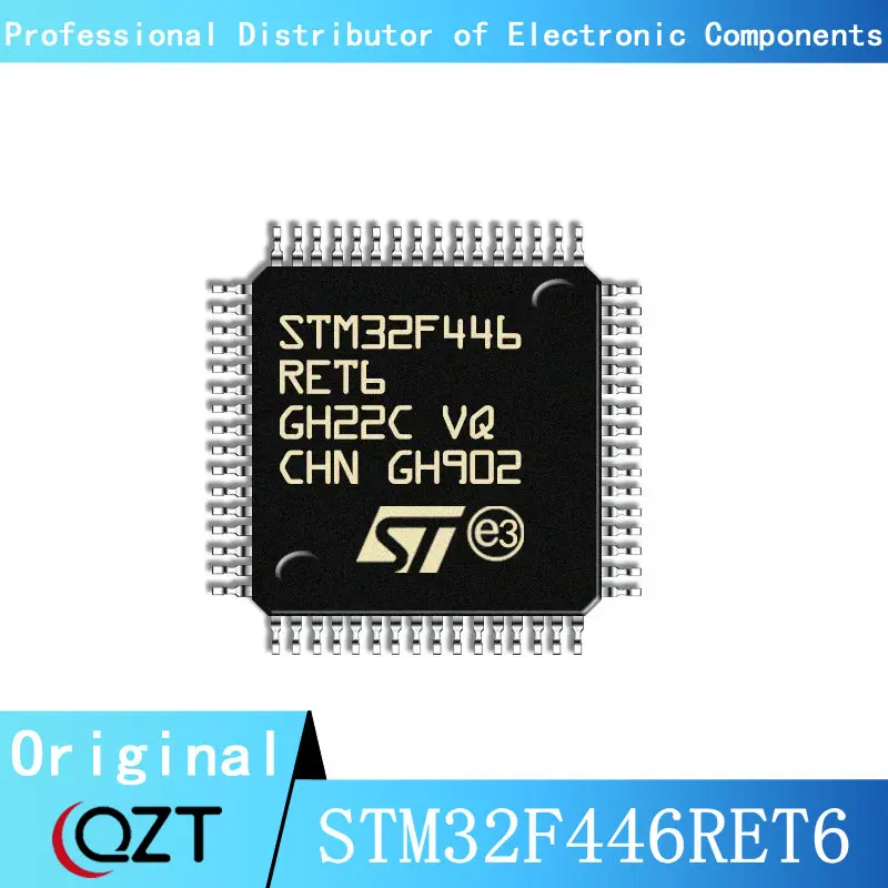 

10pcs/lot STM32F446 STM32F446RE STM32F446RET6 LQFP-64 Microcontroller chip New spot