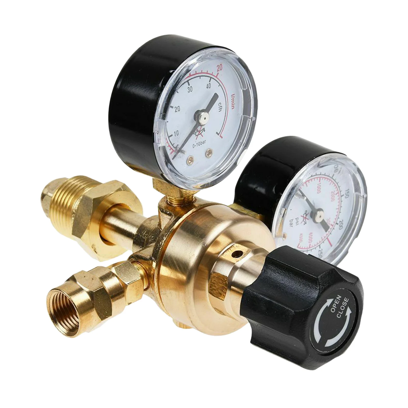 New Flow Meter Universal Pressure Regulator- Argon CO2 Gauge- Pressure Reducing Valve- for Mig Tig Welding Gas Welder