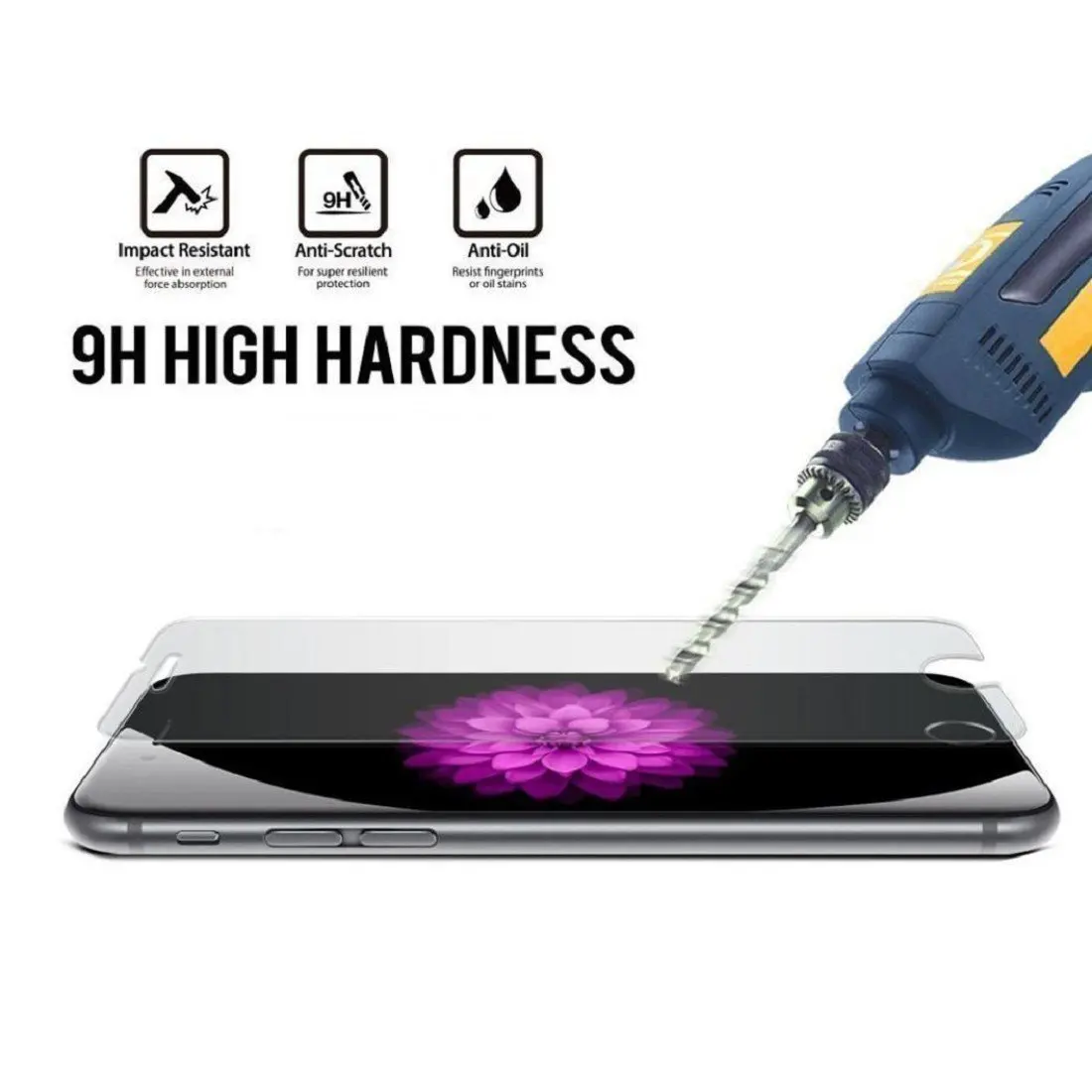 زجاج مقسّى لـ Cubot X18 Plus ، واقي شاشة Power ، للموديلات X16 ، H3 ، R9 ، R11 ، P20 ، Note S