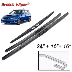 Erick's Wiper Front & Rear Wiper Blades Set For Subaru Impreza GE GV GH GR 2007 - 2014 Windshield Windscreen Window 24