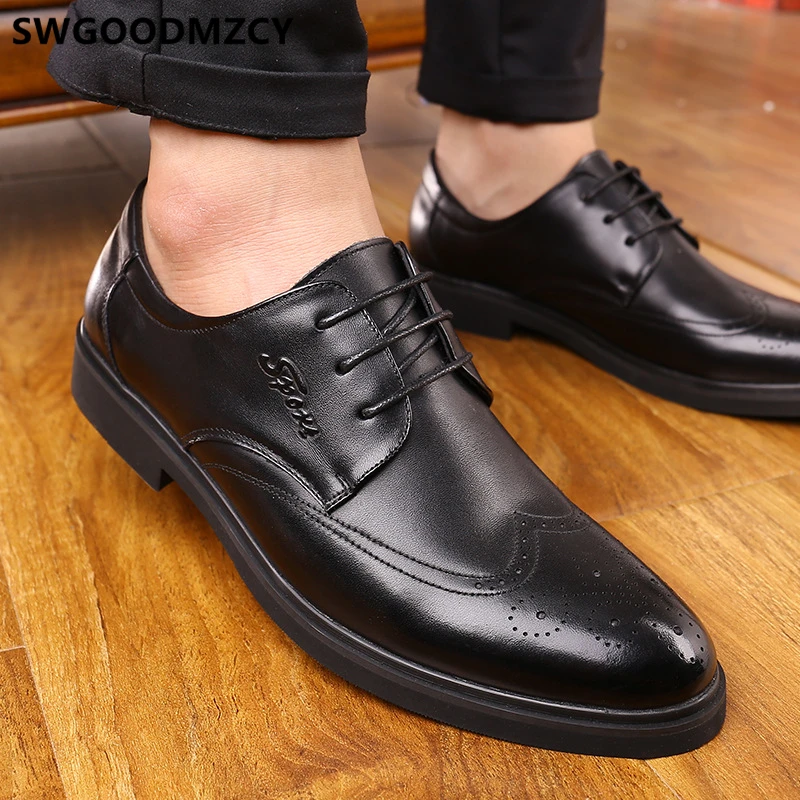 

Мужские классические туфли Brogues, мужские офисные туфли оксфорды, Кожаные Деловые туфли, мужские коричневые классические туфли, Мужская обувь для мужчин, брак