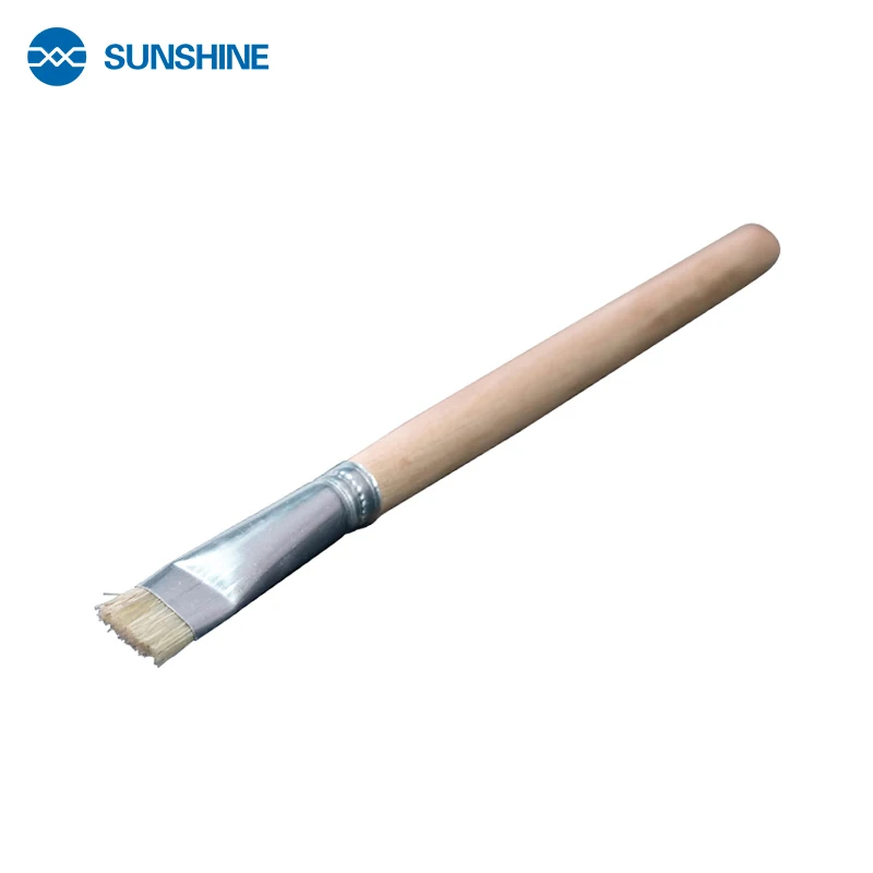 

SUNSHINE SS-022a мобильный телефон коврик для материнской платы для сварки, чистящая щетка, жесткая щетка для паяльной пасты, сварочный флюс, чистящий инструмент, класс