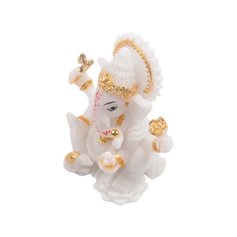 Hindu God Lord Ganesha Idol Statue Indian Elephant Buddha Ganesha Sculpture India Home Pooja Diwali Success Blessing Decoration