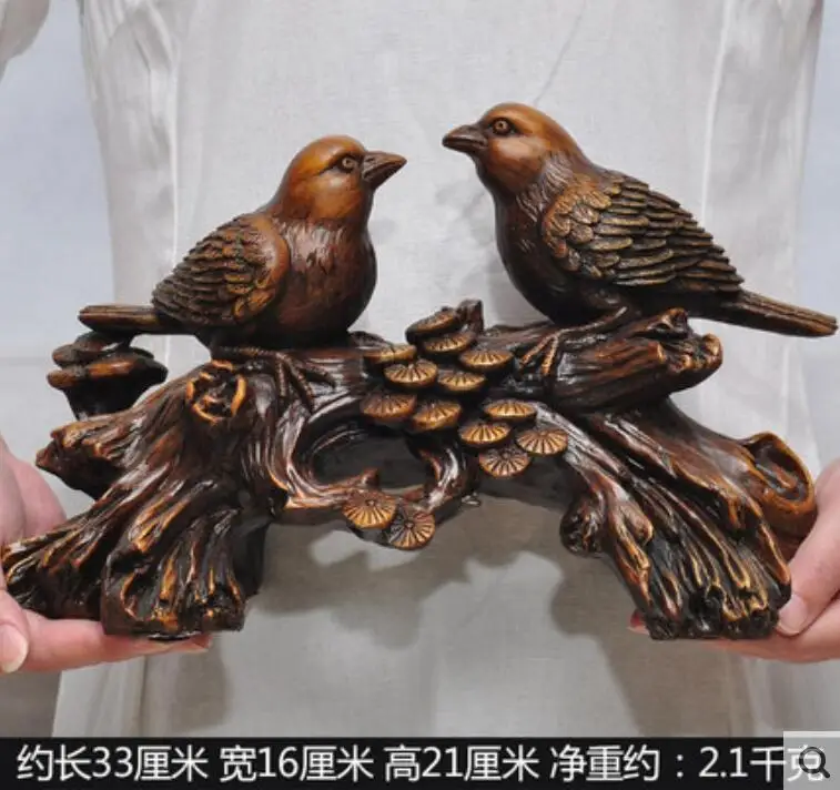 

New Resin Simple Chinese Bird Living Room Bedroom Creative Modern Crafts Decoration