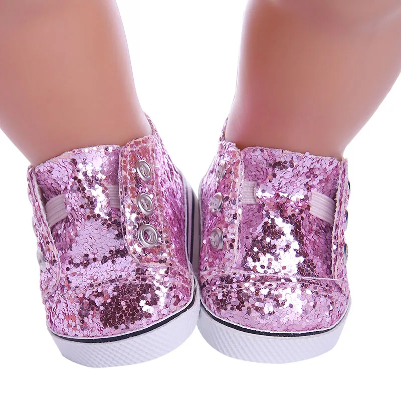 7 cm Doll Shoes For 43 cm Born Baby Clothes Items Accessories & 18 Inch American Doll Girl Toy & Nenuco,Gift