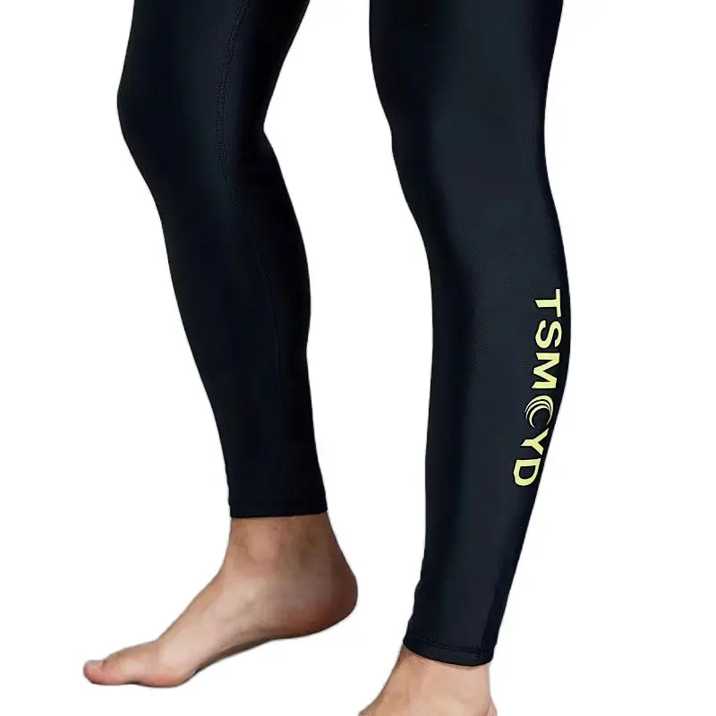 TSMCYD donna uomo Rash Guard pantaloni Quick Dry Yoga pantaloni attillati nuoto surf Diving Fitness Leggings Drop Shipping