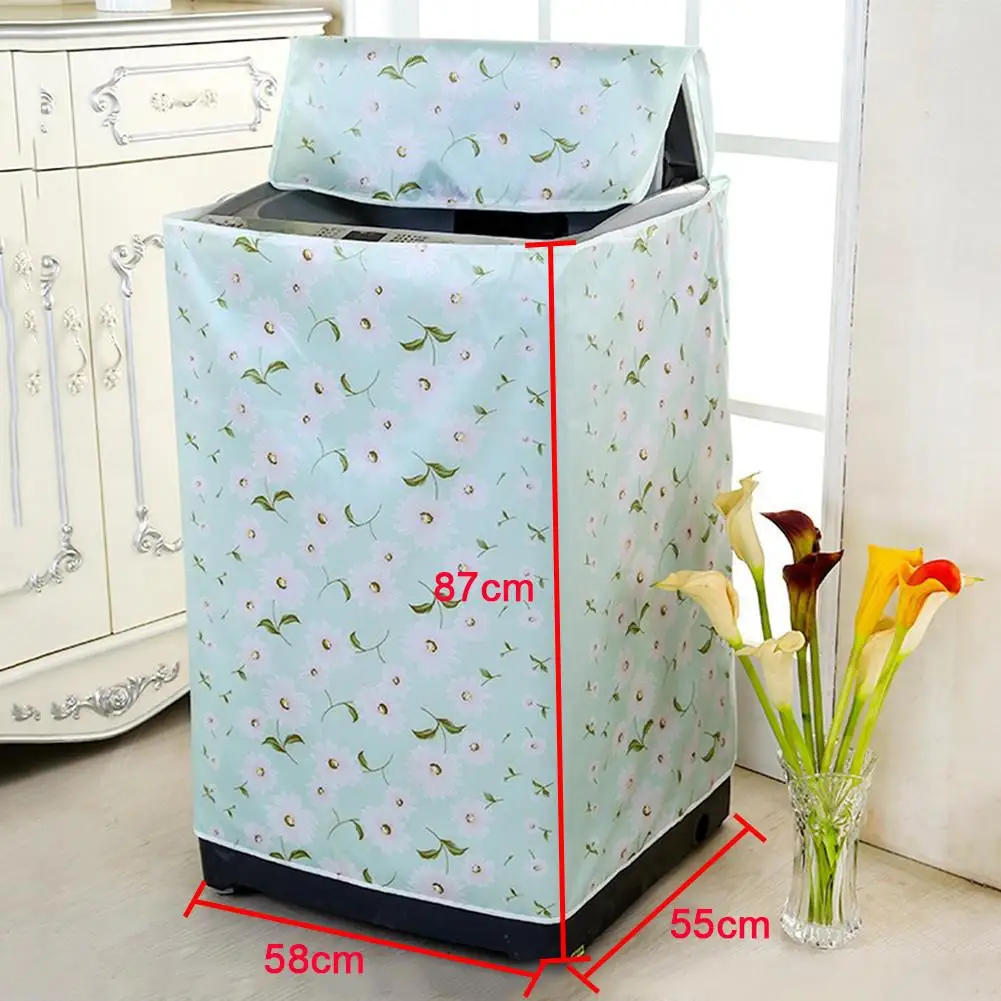 NEW Waterproof Washing Machine Cover Dustproof Zipper Cover Washing Machine Protector #CW