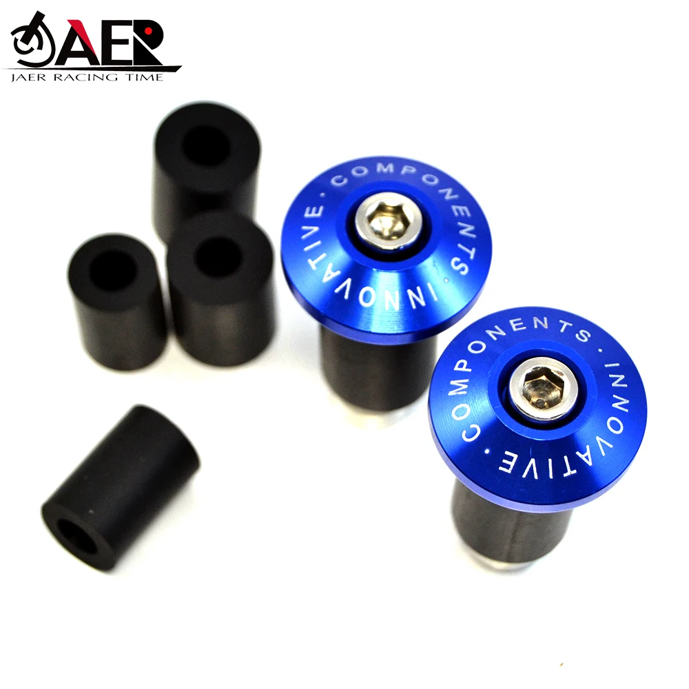 Motorcycle Bike CNC Handlebar End Plugs Slider MTB Road Bicycle Cycling Handlebar Grips Handle Bar Cap Stoppers