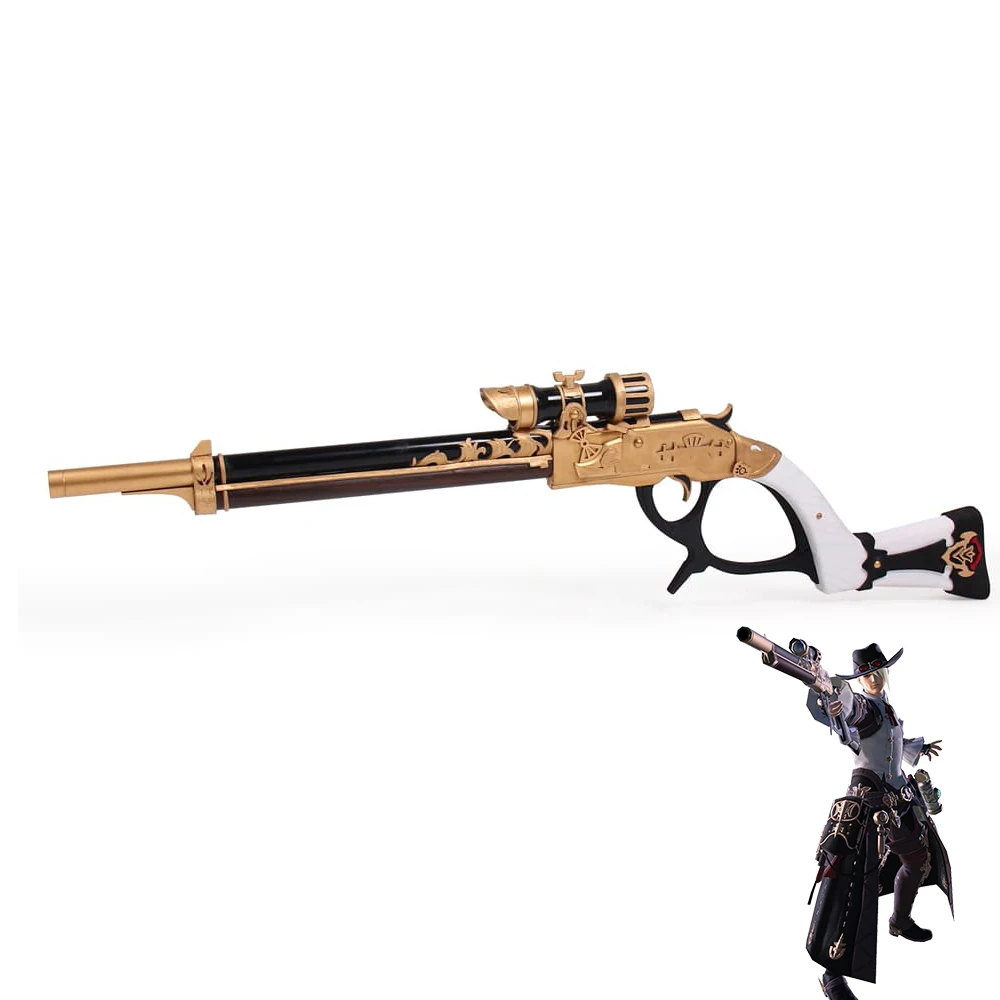 Final Fantasy XIV FF14 Machinist  Weathered Fomalhaut  Prop Cosplay Replica Gun