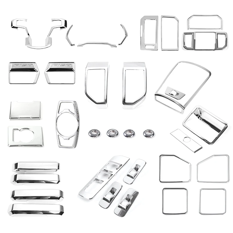 Pour la modification intérieure de la Ford Ranger F150, sortie d'air de la boîte de vitesses à commande centrale, décoration de la modification intérieure de la voiture