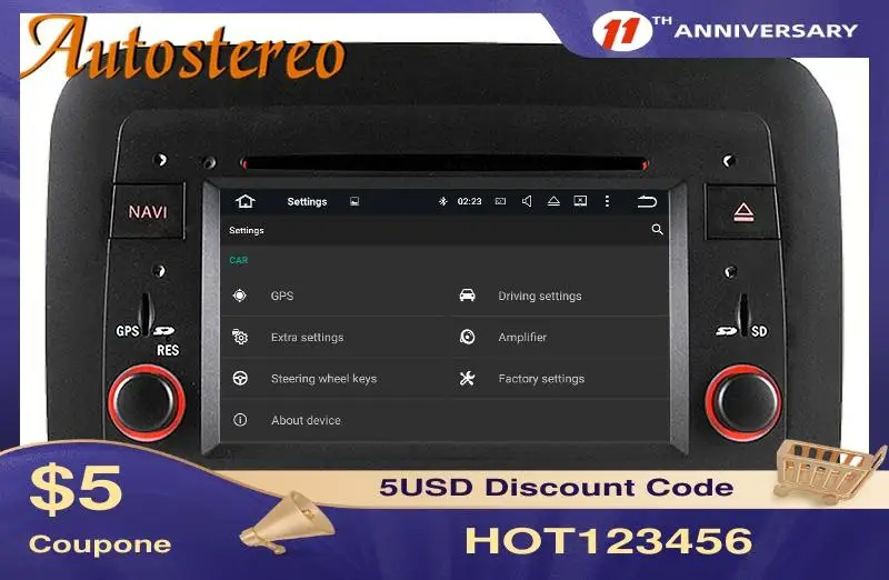 Android 10.0 Car DVD Player For Fiat croma 2005-2012 GPS Map Navigation Multimedia Player Stereo Head unit Radio Tape Recorder