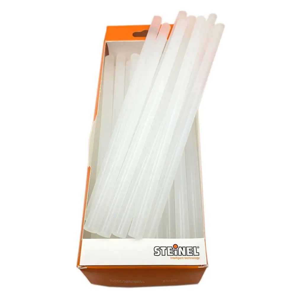 Pack of 40 sticks Germany STEINEL 11*250mm Hot Melt Glue Stick Quick Dry Non-toxic for Repairing, Woodwork, Craftwork