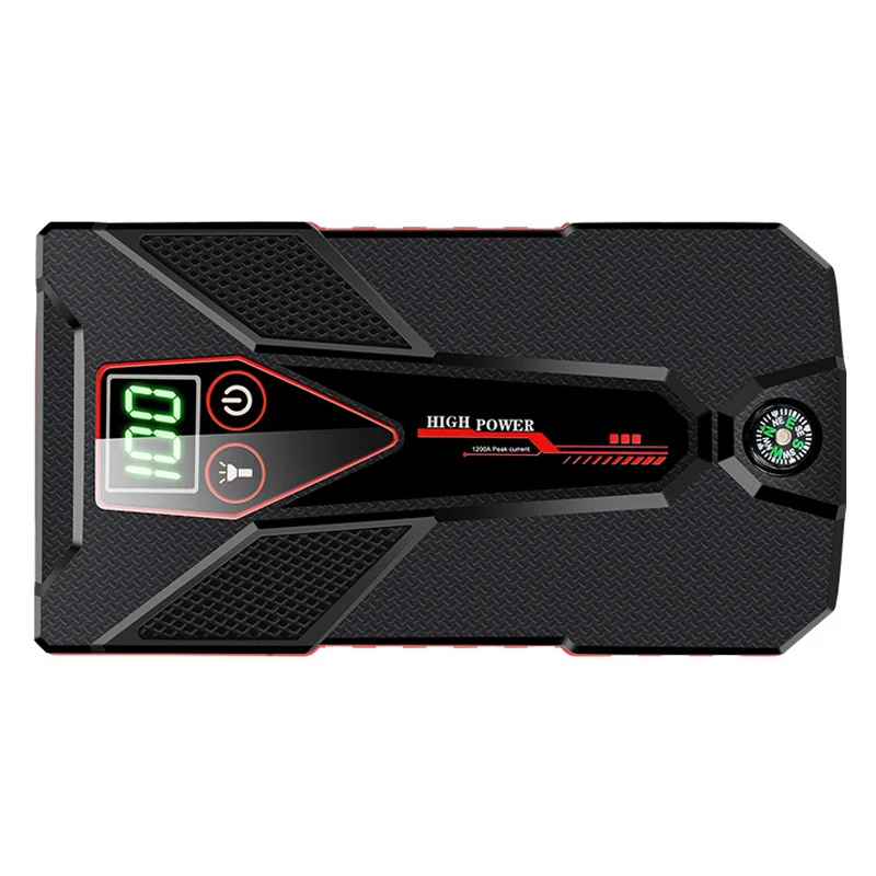 بطارية بداية القفز للسيارة باور بنك للهاتف الذكي فون شاحن محمول 12 فولت 1200A سيارة الطوارئ بطارية معززة 32800 مللي أمبير