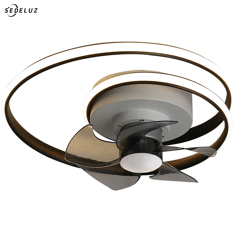 Modern Remote Control Ceiling Fan Light Bedroom Dining Room Living Room Light Minimalist Ceiling Fan Light
