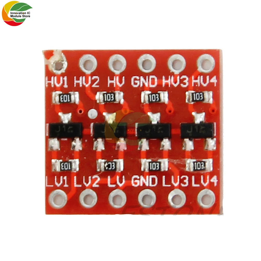 5PCS 4-channel Level Shifter Module Bidirectional Logic Conversion 3.3V to 5V 5V to 3.3V IIC UART SPI214 for Arduino