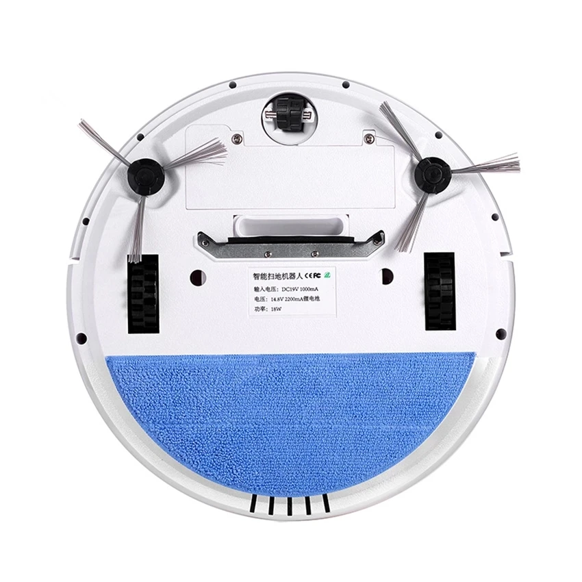 3 في 1 جهاز آلي لتنظيف الأتربة الذكية مكانس كهربائية للكنس منخفضة الضوضاء التحكم عن بعد APP اللاسلكية القابلة لإعادة الشحن الرطب التطهير روبوت