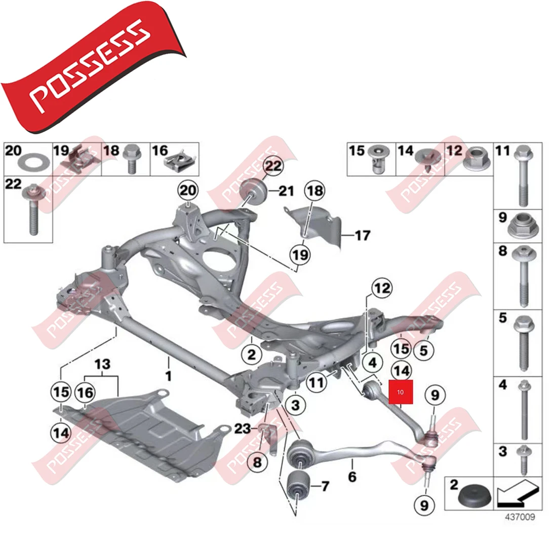 A Pair Front Lower Suspension Straight Control Arm For BMW 1/2/3/4 Series F30 F31 F32 F33 F34 F35 F20 F21 F22 F36