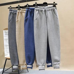 Sweatpants Women Baggy Gray Sports Pants Joggers Wide Leg Oversized Streetwear High Waisted Trousers Women 2023 New
