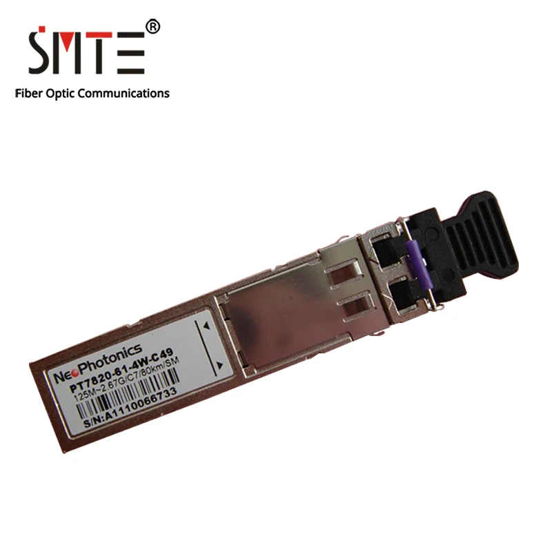 

Nephotonics PT7820-61-4W-C49 125M-2.67G 80km Fiber Optical Module