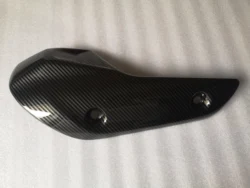 Motorcycle Exhaust Pipe Cover Cowl For Yamaha TMAX T MAX 530 T-MAX 560 2017 2018 2019 2020 carbon look  surface