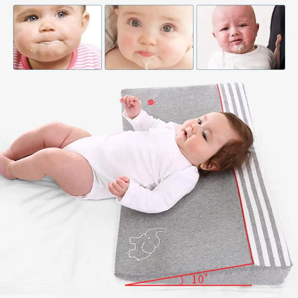 Baby Triangular Pillow Breastfeeding Wedge Sleep PositionerBaby Anti-Spit Milk Wedge Pillow Bebe Sleep Position Nursing Pillows