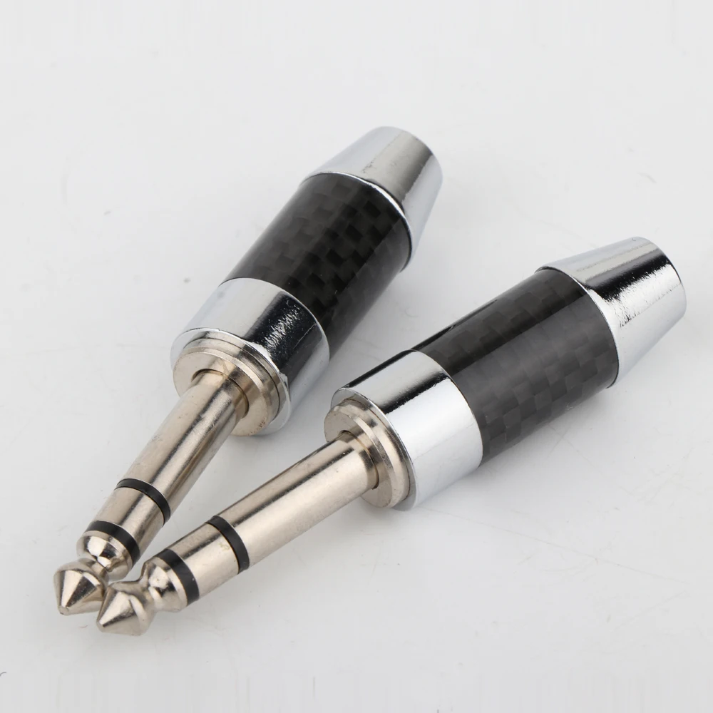 6,35mm TRS Stereo Jack 6,5mmTS Stecker Draht Stecker Gitarre Mikrofon Kopfhörer Draht Anschlüsse AUX Audio Adapter Solder – Detail 9