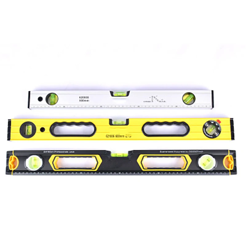 High Precision Professional Spirit Level Set Balance Horizontal Yellow Ruler High Magnetic Ruler Lever Bubbles Digital Inclinome